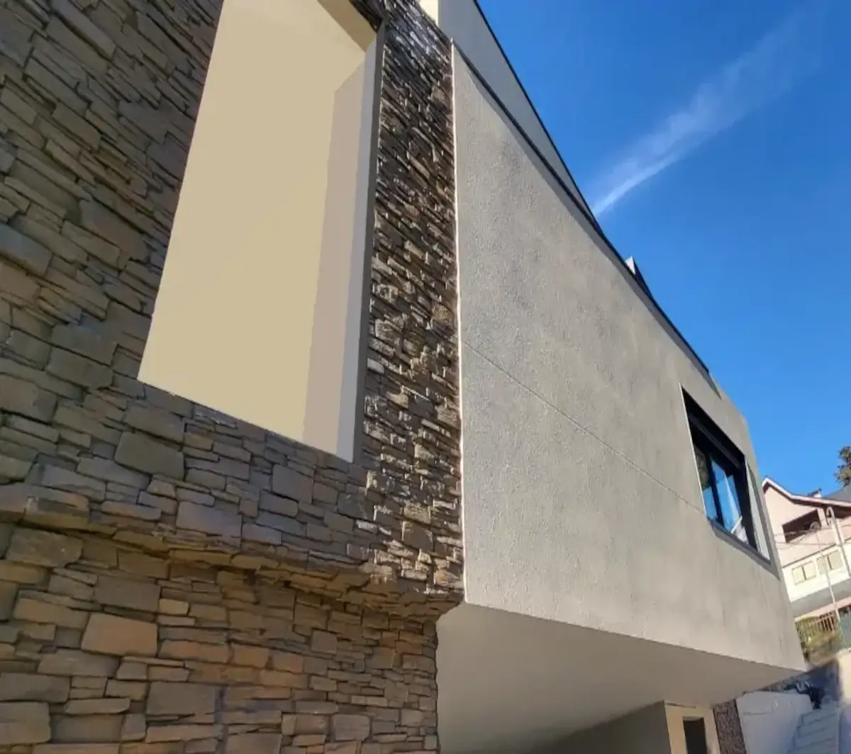Fachada piedra Fachada con piedra